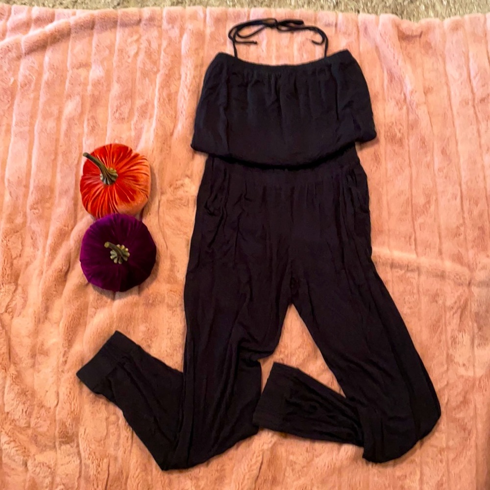 Very cute black jogger type jumpsuit